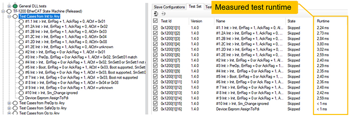 Test selection: files, groups, cases